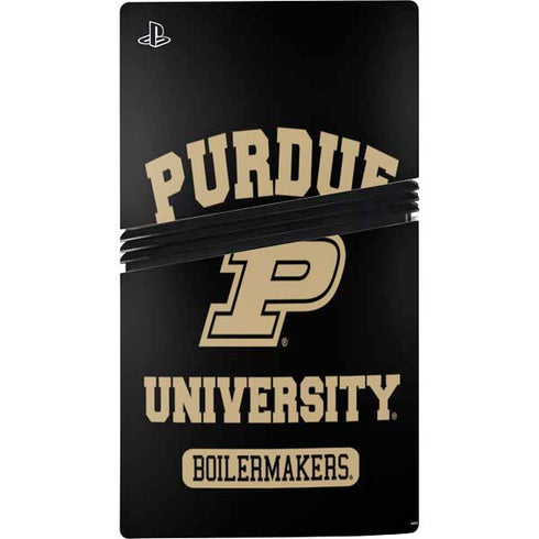 Purdue University Boilermakers PS5 Pro Disk Console Skin