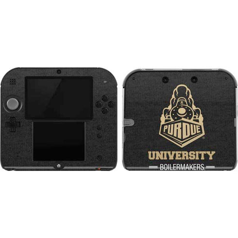 Purdue University Boilermakers Signature Logo Nintendo Skins