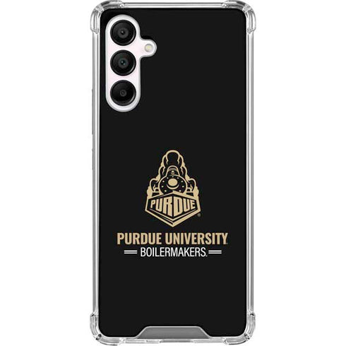 Purdue University Boilermakers Signature Logo Galaxy A16 5G Clear Case