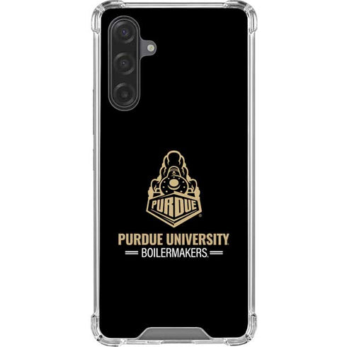 Purdue University Boilermakers Signature Logo Galaxy A17 Clear Case