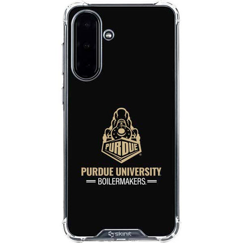 Purdue University Boilermakers Signature Logo Galaxy A36 5G Clear Case