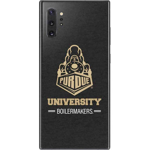 Purdue University Boilermakers Signature Logo Galaxy Note 10 Plus Skin