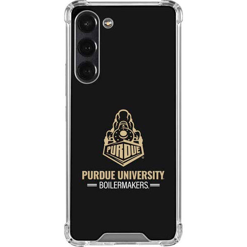 Purdue University Boilermakers Signature Logo Galaxy S24 FE Clear Case