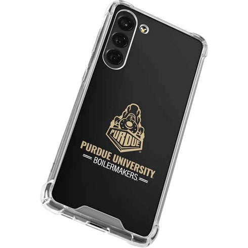 Purdue University Boilermakers Signature Logo Galaxy S24 FE Clear Case