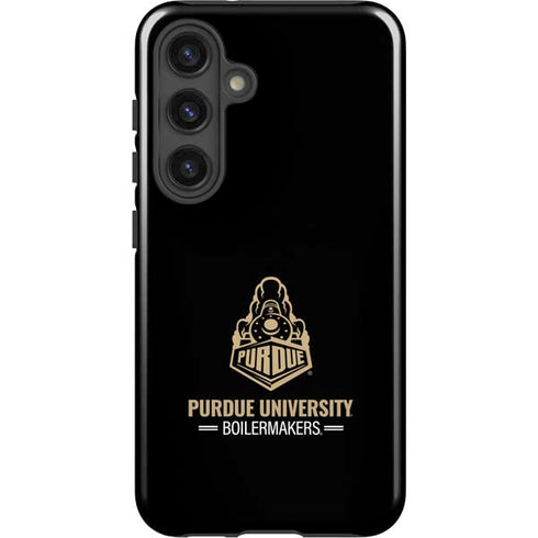 Purdue University Boilermakers Signature Logo Galaxy S25 Impact Case