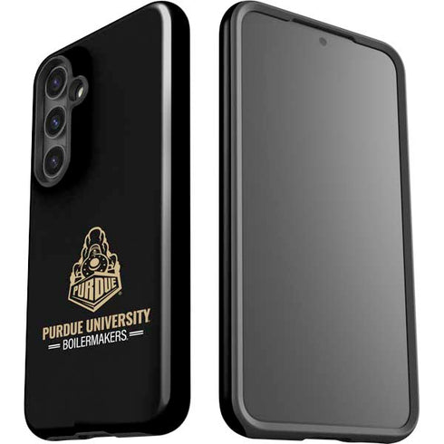 Purdue University Boilermakers Signature Logo Galaxy S25 Impact Case