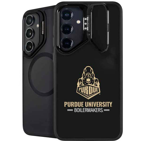 Purdue University Boilermakers Signature Logo Galaxy S25 Kickstand Case