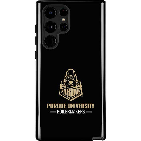 Purdue University Boilermakers Signature Logo Galaxy S25 Ultra Impact Case