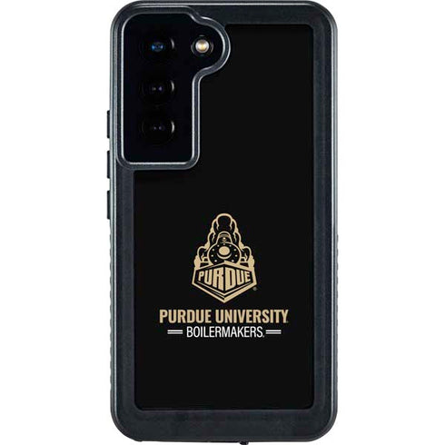 Purdue University Boilermakers Signature Logo Galaxy S24 Waterproof Case