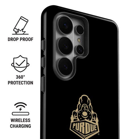 Purdue University Boilermakers Signature Logo Galaxy S26 Ultra Impact Case