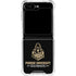 Purdue University Boilermakers Signature Logo Galaxy Z Flip6 Clear Case