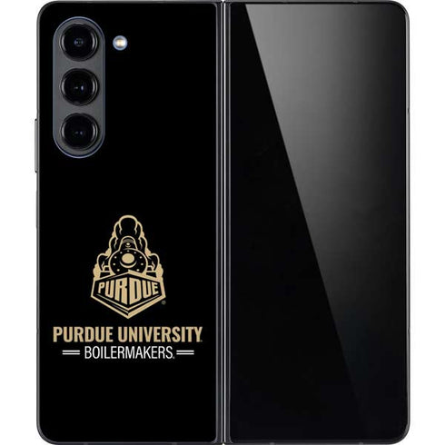 Purdue University Purdue University Boilermakers Signature Logo Galaxy Z Fold5 5G Skin