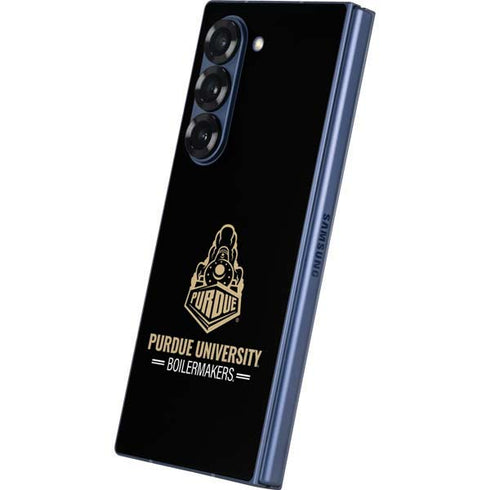 Purdue University Boilermakers Signature Logo Galaxy Z Fold6 Skin