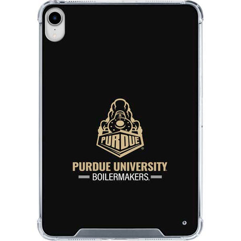 Purdue University Boilermakers Signature Logo iPad 11th Gen (2025) Clear Case