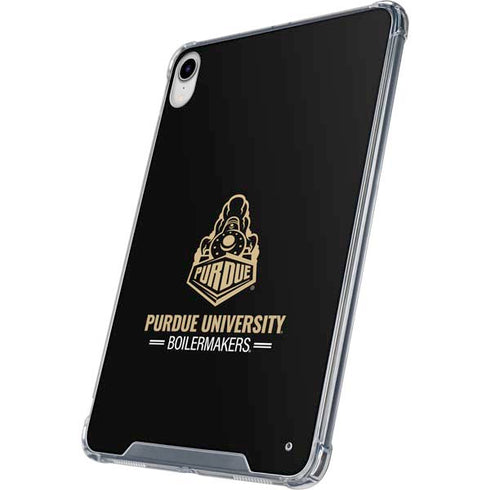 Purdue University Boilermakers Signature Logo iPad 11th Gen (2025) Clear Case