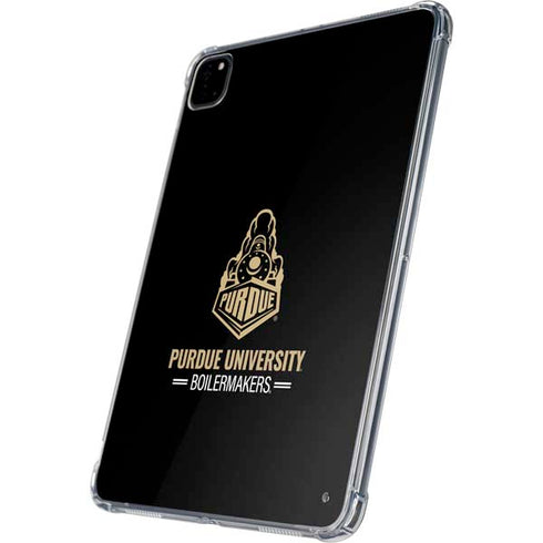 Purdue University Boilermakers Signature Logo iPad Pro 11in (2024) Clear Case