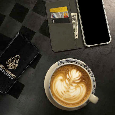 Purdue University Boilermakers Signature Logo iPhone 15 Pro Folio Case