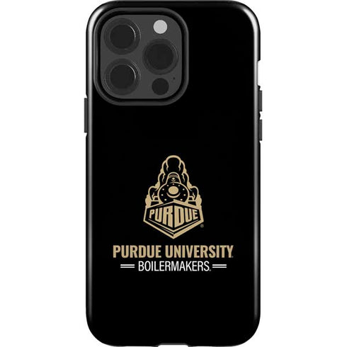 Purdue University Purdue University Boilermakers Signature Logo iPhone 15 Pro Impact Case