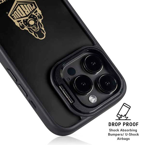 Purdue University Boilermakers Signature Logo iPhone 15 Pro Max Kickstand Case