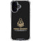 Purdue University Boilermakers Signature Logo iPhone 16 Plus Clear Case