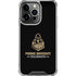 Purdue University Boilermakers Signature Logo iPhone 16 Pro Max Clear Case