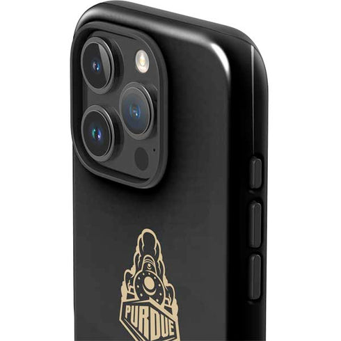 Purdue University Boilermakers Signature Logo iPhone 16 Pro Max Impact Case