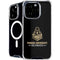 Purdue University Boilermakers Signature Logo iPhone 16 Pro Max MagSafe Case
