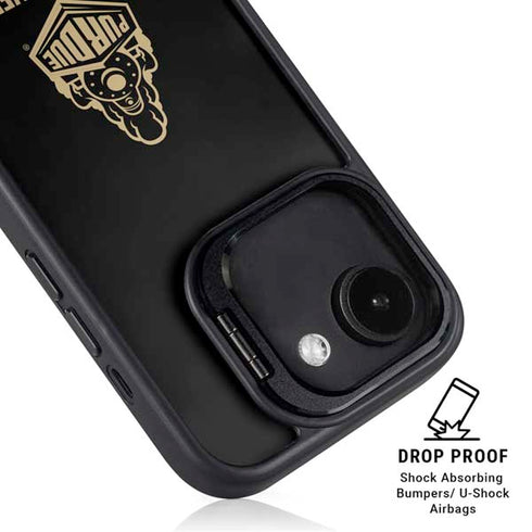 Purdue University Boilermakers Signature Logo iPhone 16e Kickstand Case