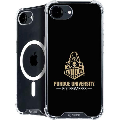 Purdue University Boilermakers Signature Logo iPhone 16e MagSafe Case