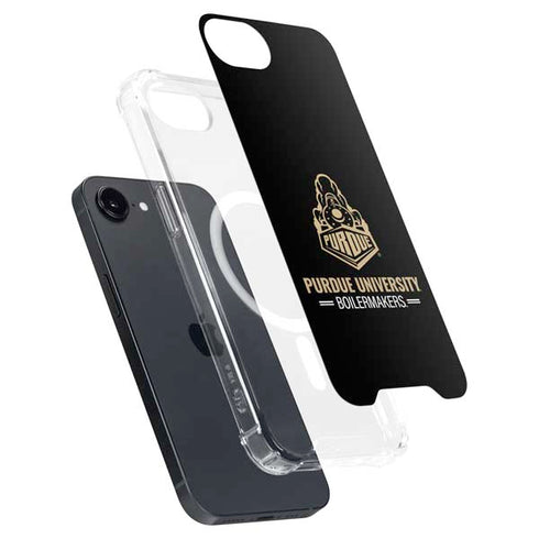 Purdue University Boilermakers Signature Logo iPhone 16e MagSafe Case