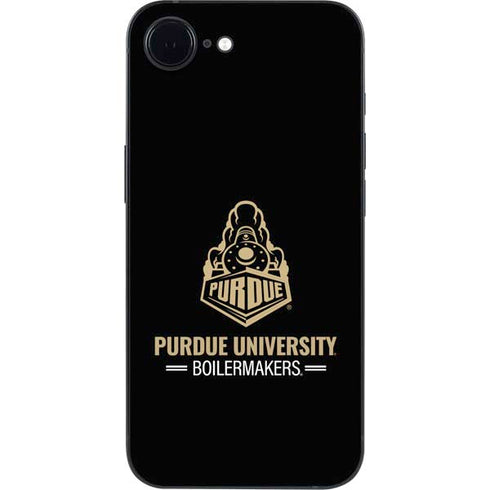 Purdue University Boilermakers Signature Logo iPhone 16e Skin