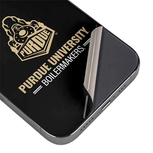 Purdue University Boilermakers Signature Logo iPhone 16e Skin