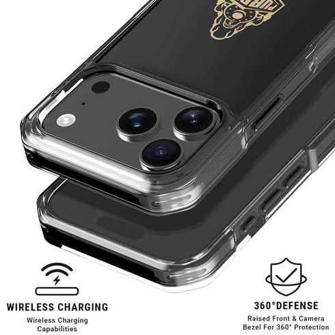 Purdue University Boilermakers Signature Logo iPhone 18 Pro Clear Case