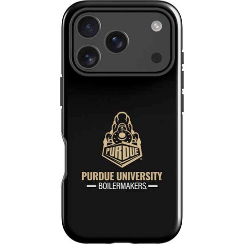 Purdue University Boilermakers Signature Logo iPhone 18 Pro Impact Case