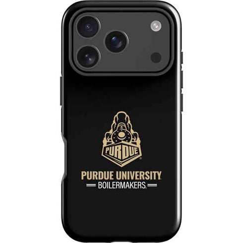Purdue University Boilermakers Signature Logo iPhone 18 Pro Max Impact Case