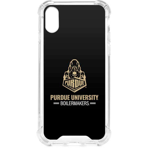 Purdue University Purdue University Boilermakers Signature Logo iPhone XS Clear Case