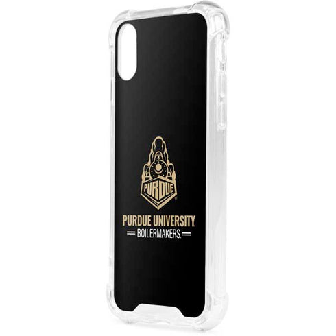 Purdue University Purdue University Boilermakers Signature Logo iPhone XS Clear Case