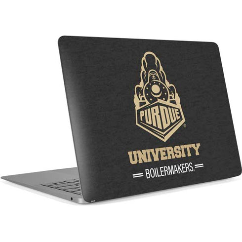 Purdue University Boilermakers Signature Logo Apple MacBook Air Skin