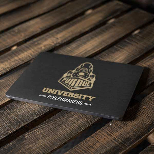 Purdue University Boilermakers Signature Logo Apple MacBook Air Skin