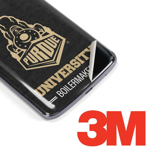 Purdue University Boilermakers Signature Logo Moto E5 Plus Skin