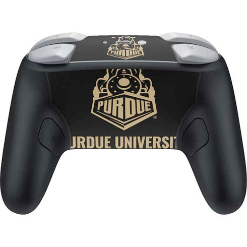 Purdue University Boilermakers Signature Logo Nintendo Switch 2 (2025) Pro Controller Skin