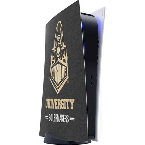 Purdue University Boilermakers Signature Logo PlayStation PS5 Skins