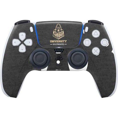 Purdue University Boilermakers Signature Logo PlayStation PS5 Skins