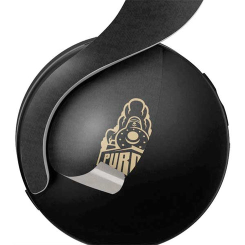 Purdue University Boilermakers Signature Logo PULSE 3D Wireless Headset for PS5 Skin