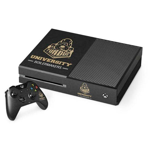 Purdue University Boilermakers Signature Logo Xbox One Skins