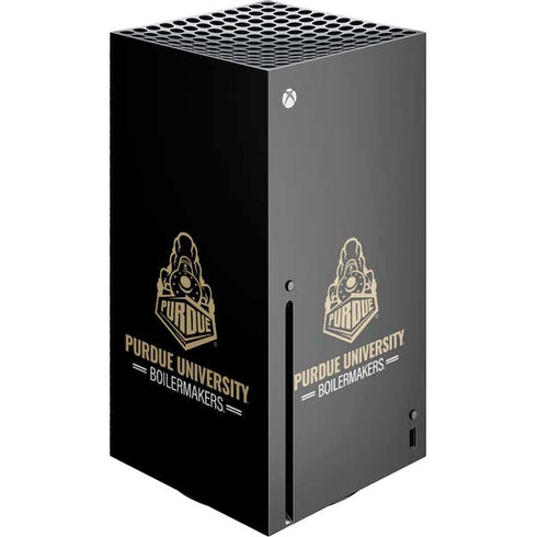 Purdue University Boilermakers Signature Logo Xbox Series X Skins