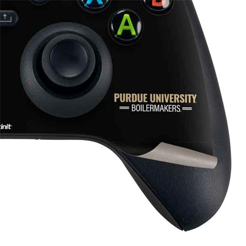 Purdue University Boilermakers Signature Logo XBox Series X Digital Edition Bundle Skin