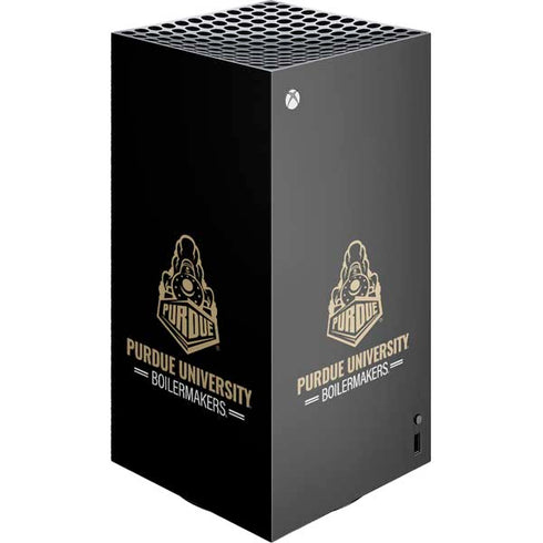 Purdue University Boilermakers Signature Logo Xbox Series X Skins