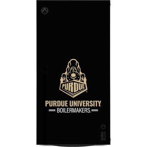 Purdue University Boilermakers Signature Logo XBox Series X Digital Edition Console Skin
