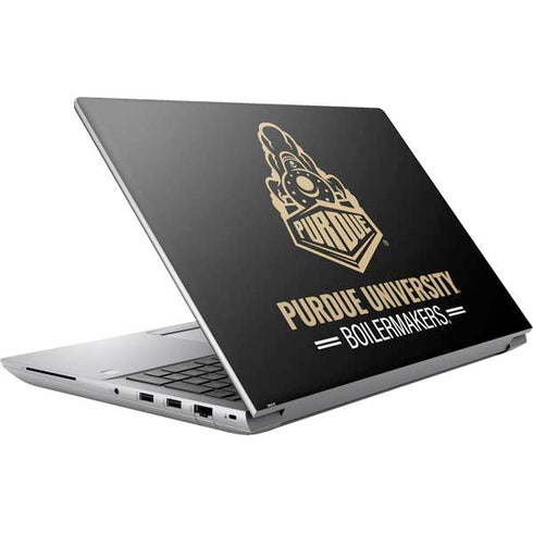 Purdue University Boilermakers Signature Logo HP ZBook Fury 16 G10 Skin
